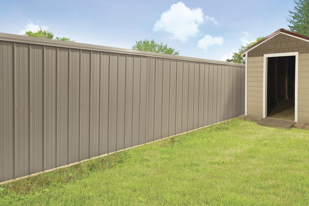 Corrugated Metal Fencing