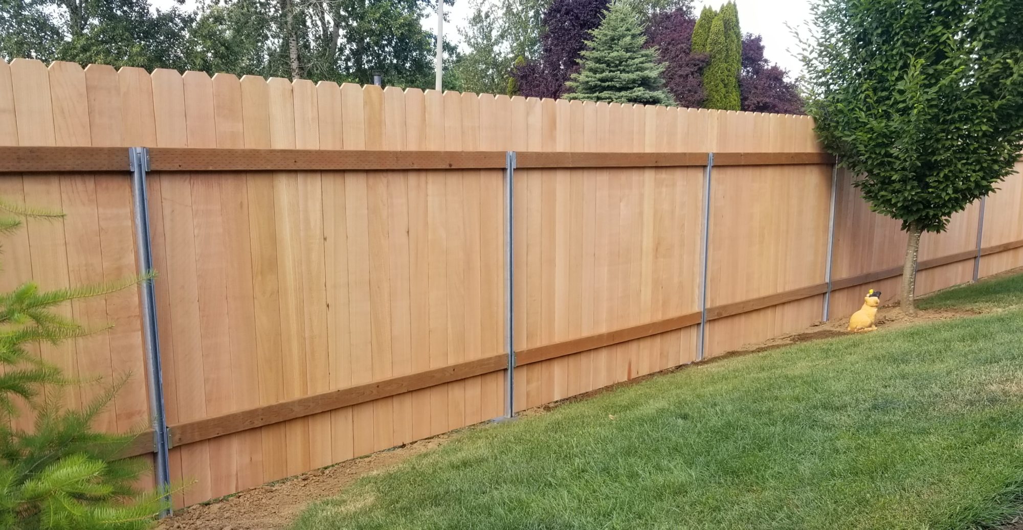 Wood Fencing 