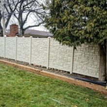SIMTEK – Simulated Stone Privacy Fence
