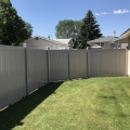 Slate Grey Privacy Vinyl Fence