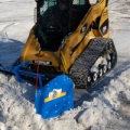 Skidsteer Snow Plowing 