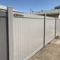 Slate Grey Privacy Vinyl Fence  