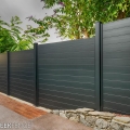 Sleek Aluminum Privacy Fence 		