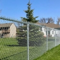 Residential Galvanized Chain-link Fence 11Ga.