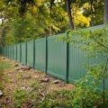 Hunter Green Vinyl Privacy Fence