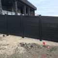 Brookline Privacy Black Vinyl Fence 
