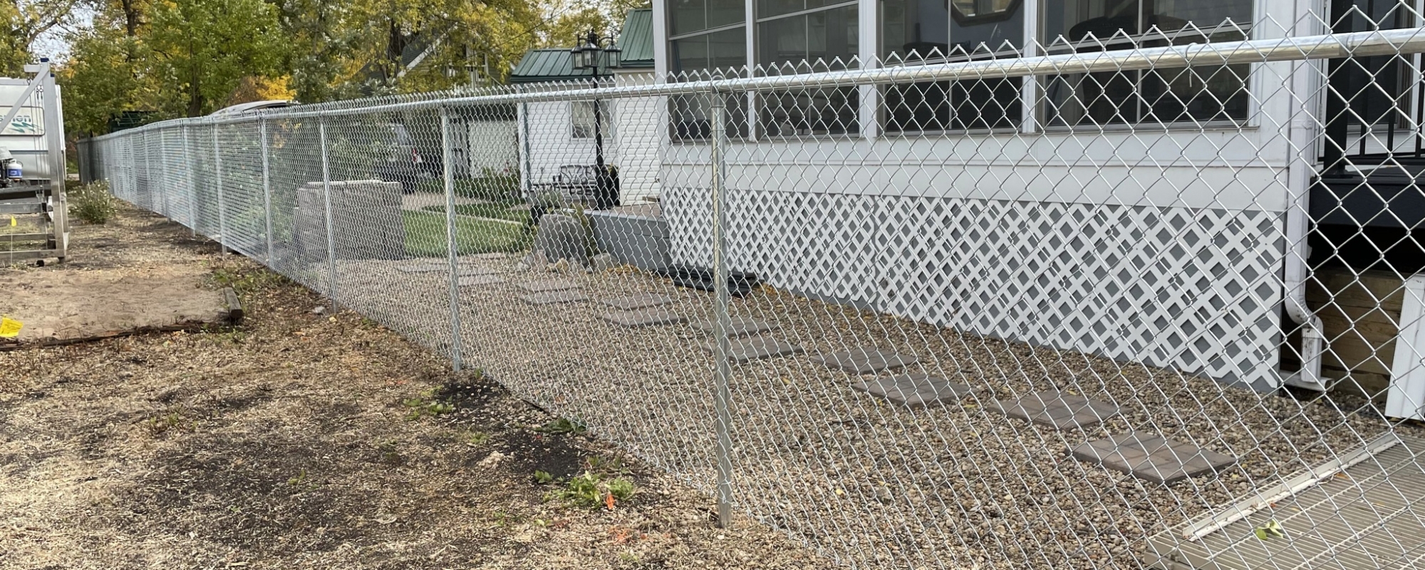 Residential Chain link Fencing 